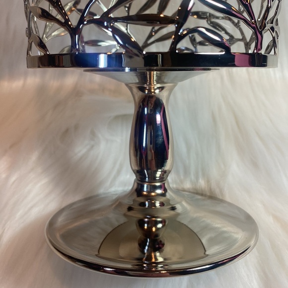 “Vine Leaf Pedestal“ 3-Wick Candle Holder shiny branches, Bath & Body Works, NWT - Picture 5 of 9